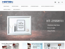 Tablet Screenshot of haitiandisplay.com